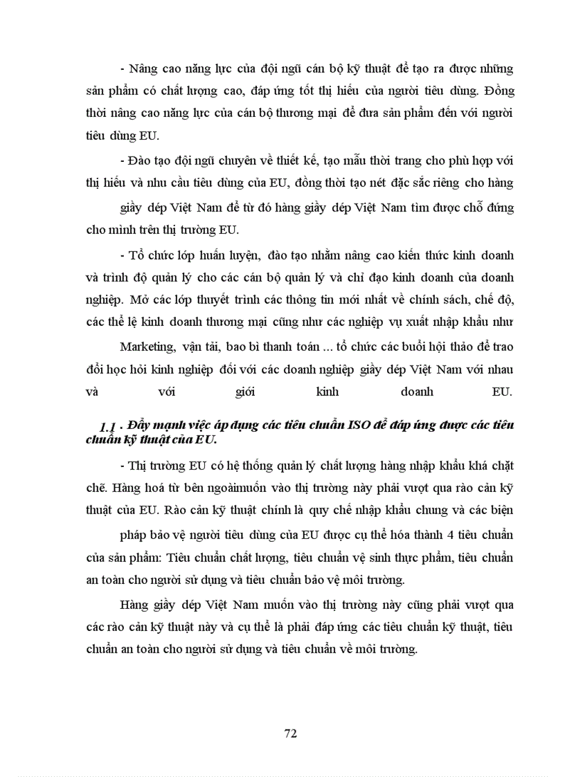 image for page Xuất khẩu hàng giầy dép Việt Nam sang EU:Thực trạng và giải pháp