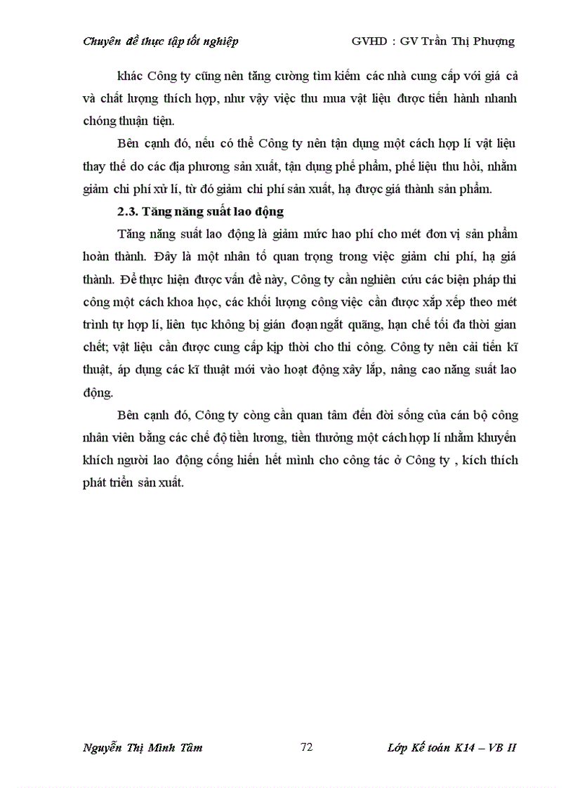 image for page Hạch toán chi phí sản xuất và tính giá thành sản phẩm xây lắp tại Công ty