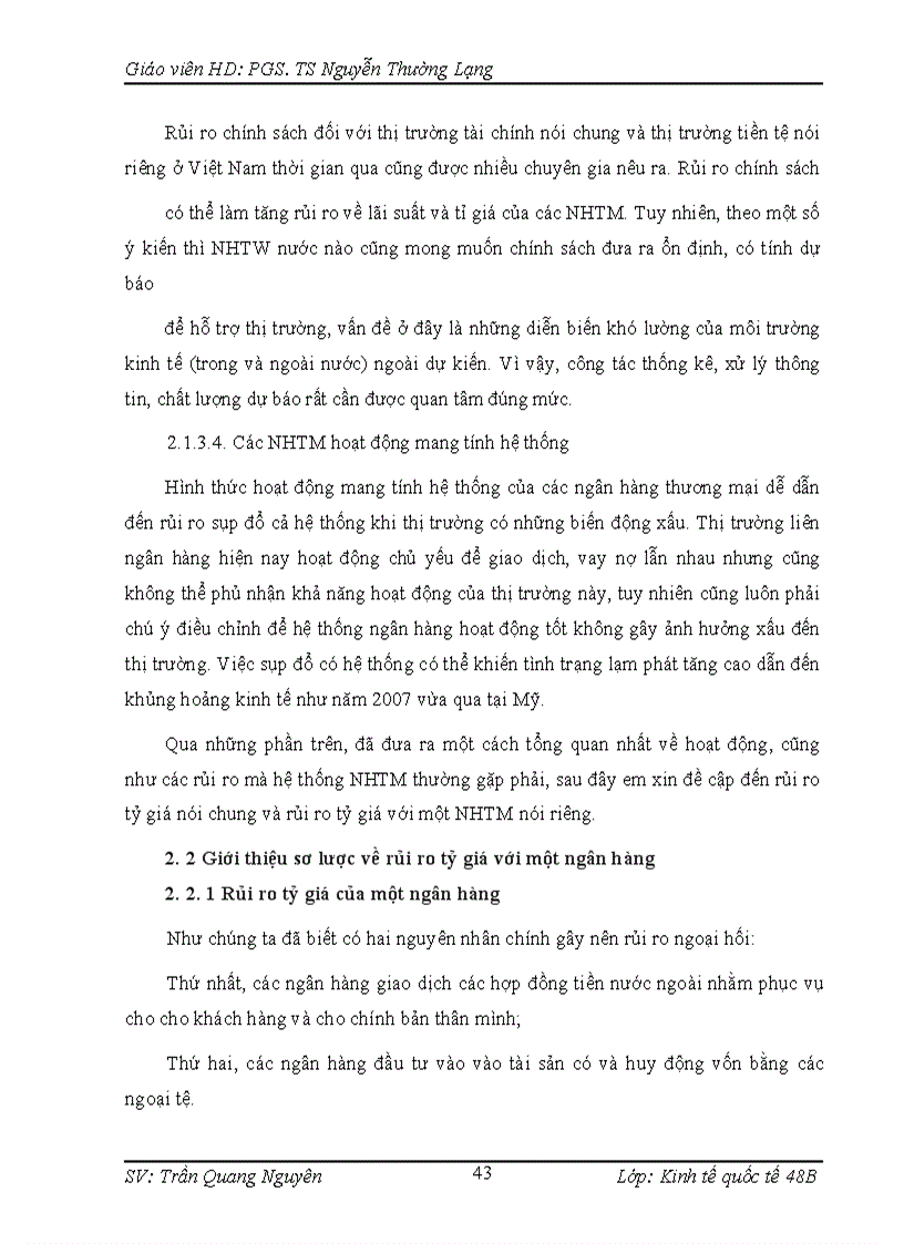 image for page Quản lý rủi ro tỷ giá VPBank – chi nhánh Đông Anh.