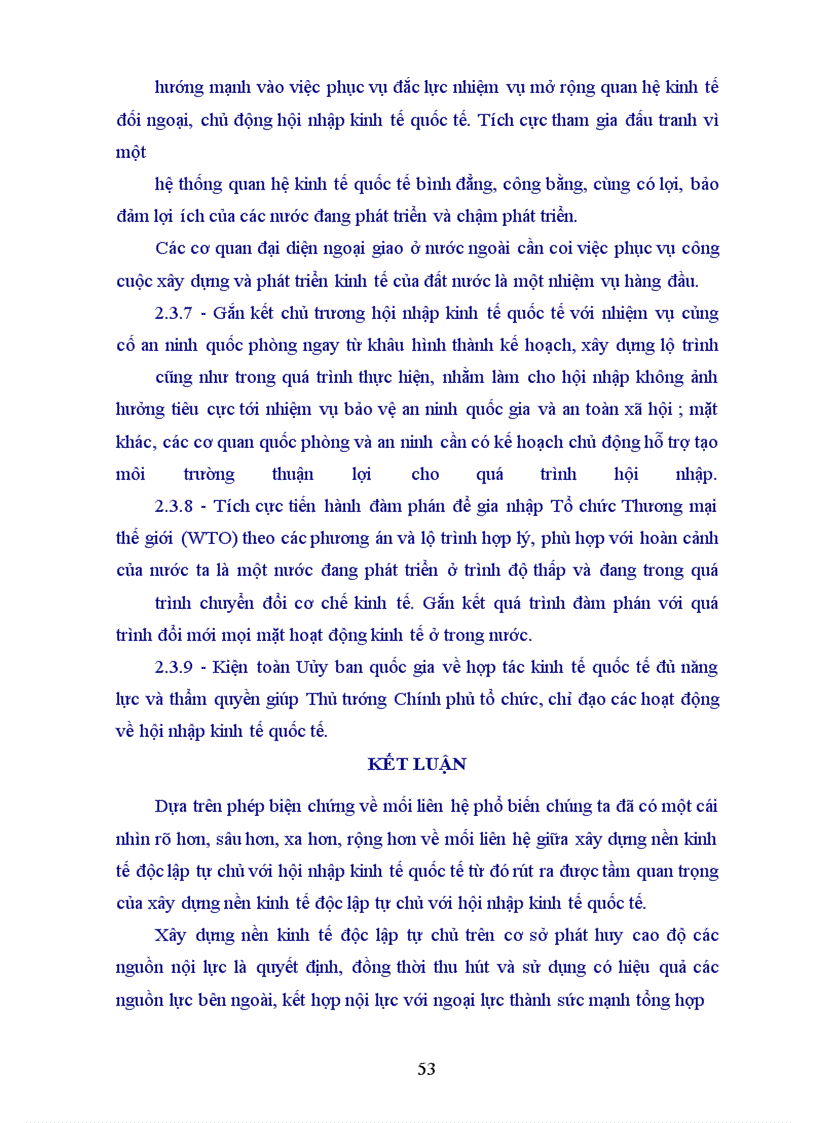 image for page Xây dựng nền kinh tế độc lập tự chủ với hội nhập kinh tế quốc tế Thời cơ và thách thức