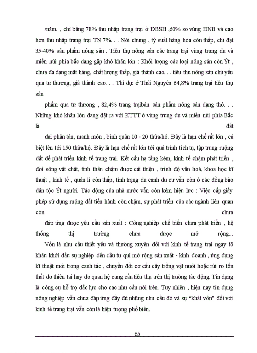 image for page Tình hình đầu tư phát triển kinh tế trang trại miền núi phía Bắc