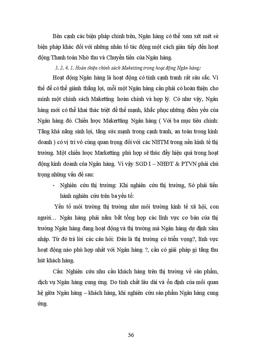 image for page Hoàn thiện và phát triển hoạt động thanh toán xuất nhập khẩu bằng phương thức Nhờ thu và Chuyển tiền tại Sở giao dịch I – Ngân hàng Đầu tư và Phát triển Việt Nam
