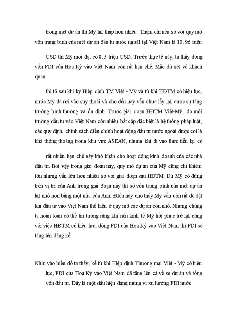 image for page Đầu tư trực tiếp của Hoa Kỳ vào Việt Nam thời gian qua.