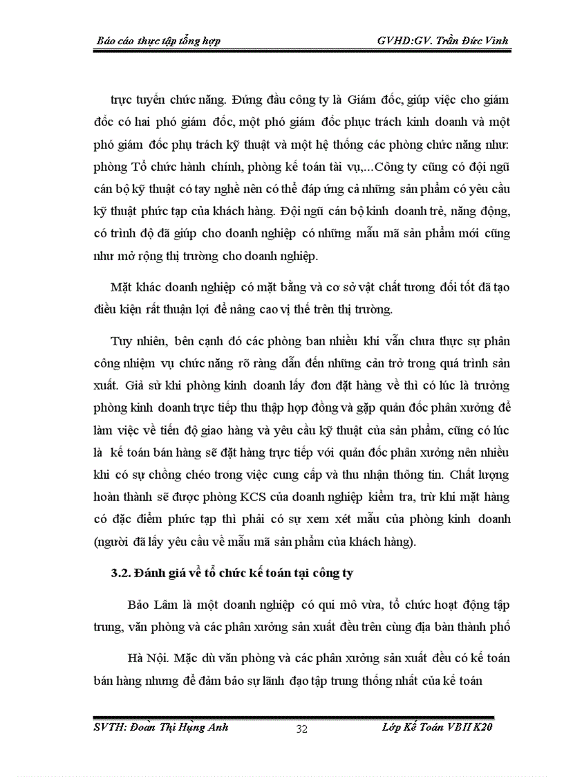 image for page Đặc điểm tổ chức công tác kế toán tại công ty TNHH Bảo Lâm