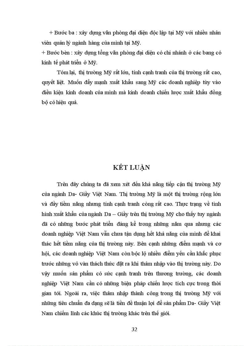 image for page Giải pháp thâm nhập thị trường Mỹ của nghành da giày Việt Nam