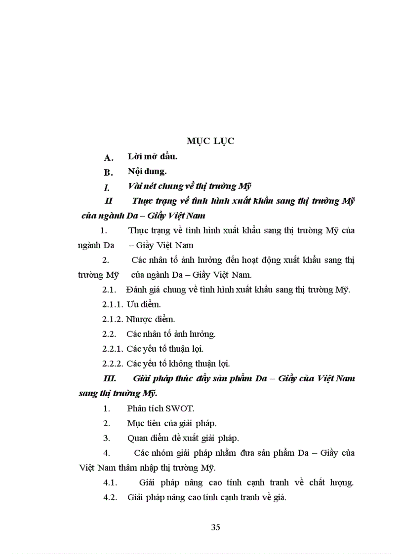 image for page Giải pháp thâm nhập thị trường Mỹ của nghành da giày Việt Nam