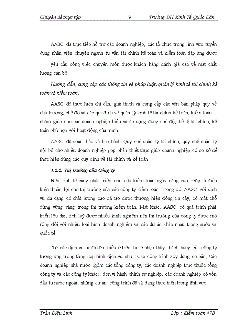 image for page Báo cáo thực tập tại công ty TNHH dịch vụ tư vấn tài chính kế toán và kiểm toán – AASC