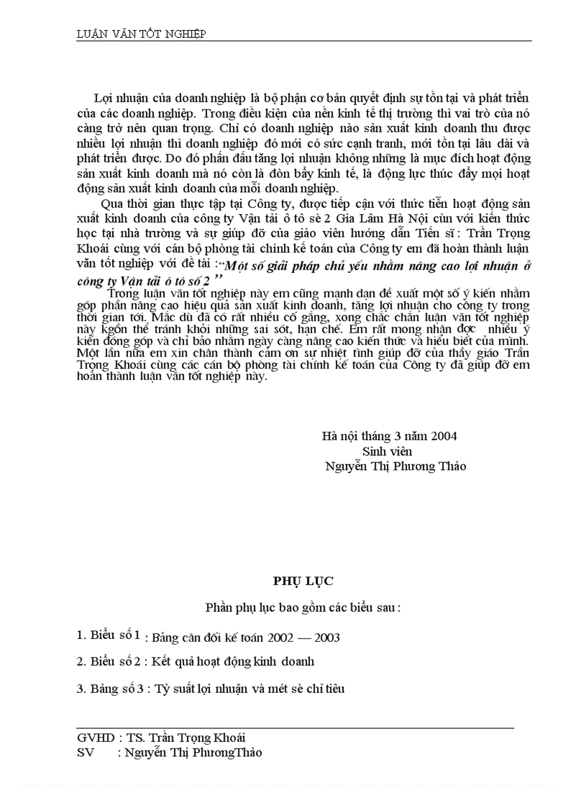 image for page Một số biện pháp chủ yếu nhằm nâng cao lợi nhuận ở công ty Vận tải ôtô số 2