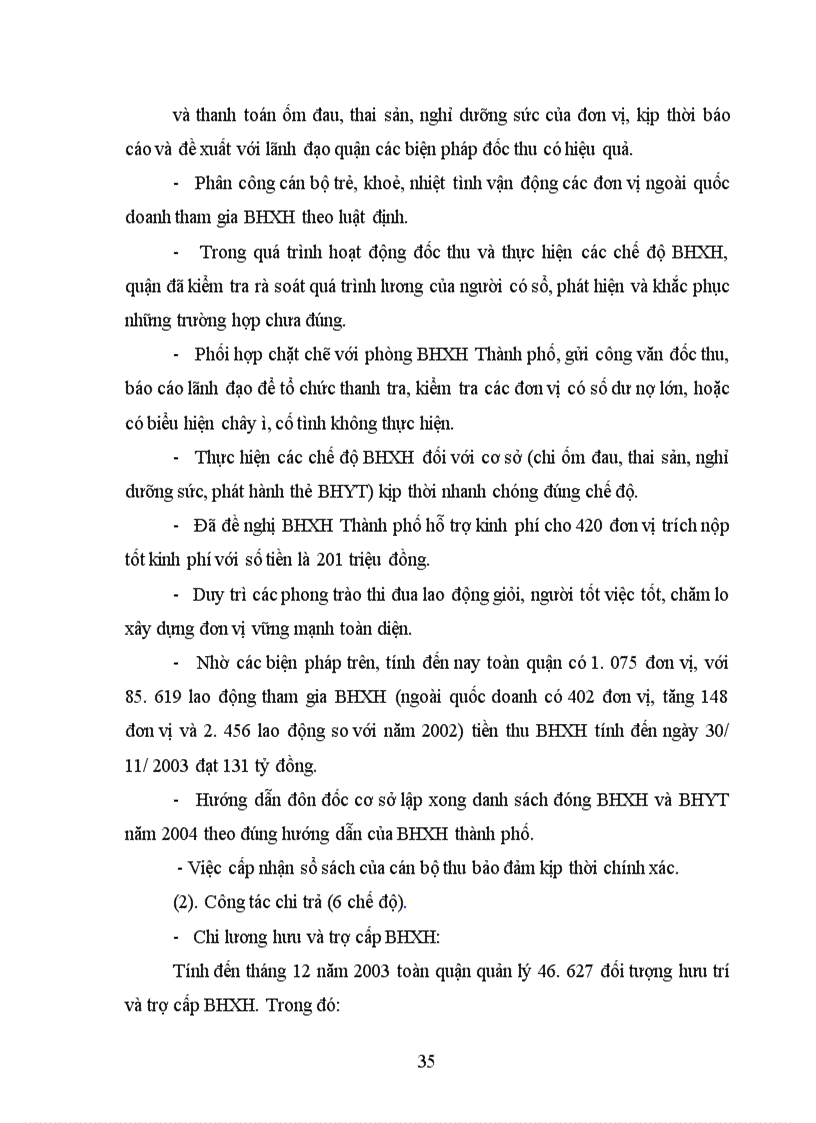 image for page Công tác thu BHXH tại Bảo Hiểm Xã Hội Quận Hai Bà Trưng