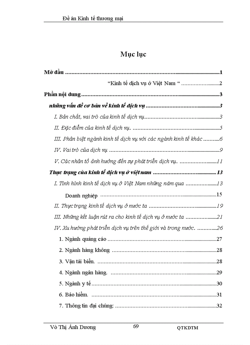 image for page Giải pháp cho kinh tế dịch vụ ở nước ta