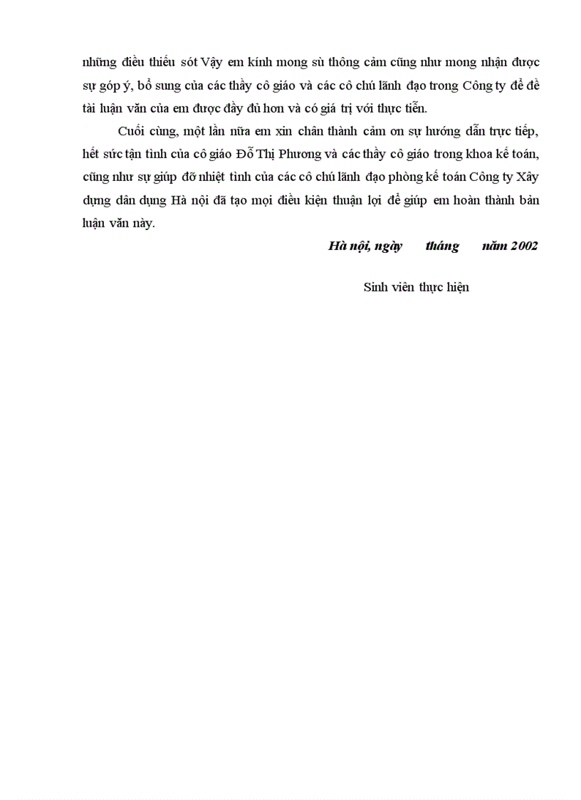 image for page Vốn kinh doanh và một số giải pháp chủ yếu nhằm nâng cao hiệu quả sử dụng vốn tại công ty Xây dựng Dân dụng Hà Nội