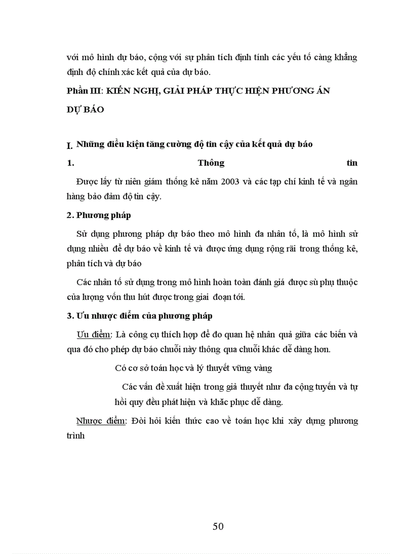 image for page Phân tích và dự báo nguồn vốn FDI có thể thu hút vào Việt Nam đến năm 2010