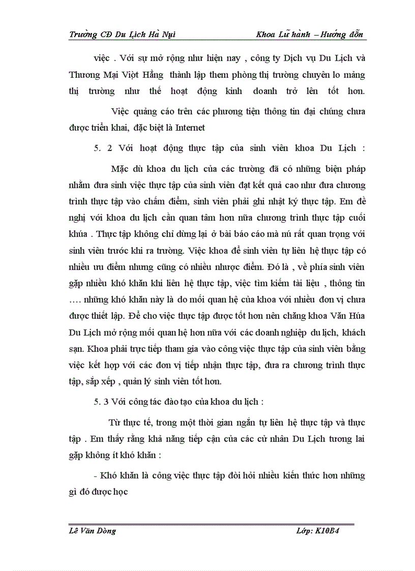 image for page Công ty TNHH Thương mại và Du lịch Việt Hằng