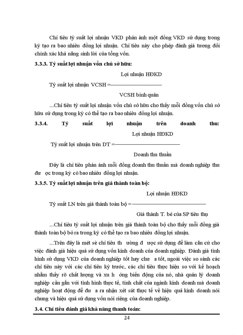 image for page Vốn kinh doanh và những biện pháp nâng cao hiệu quả sử dụng vốn kinh doanh ở Công ty Điện lực I