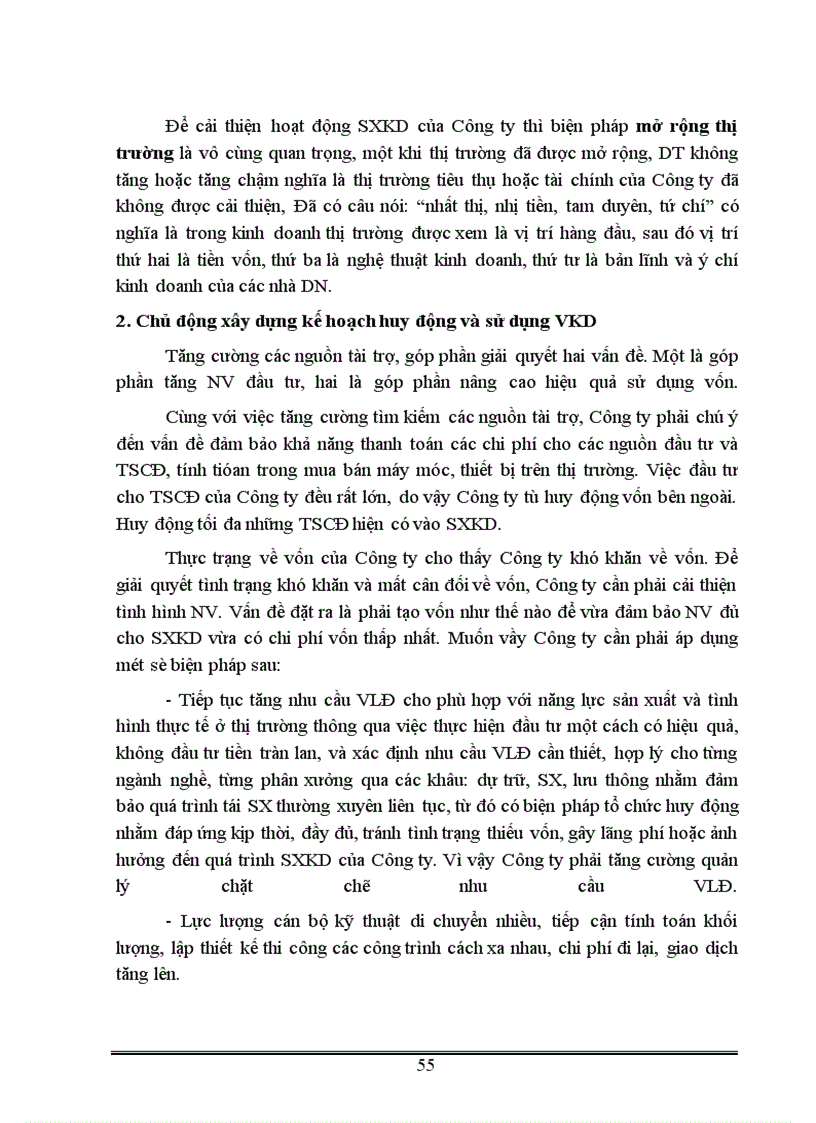 image for page Vốn kinh doanh và những biện pháp nâng cao hiệu quả sử dụng vốn kinh doanh ở Công ty Điện lực I
