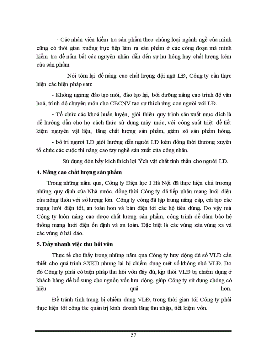 image for page Vốn kinh doanh và những biện pháp nâng cao hiệu quả sử dụng vốn kinh doanh ở Công ty Điện lực I