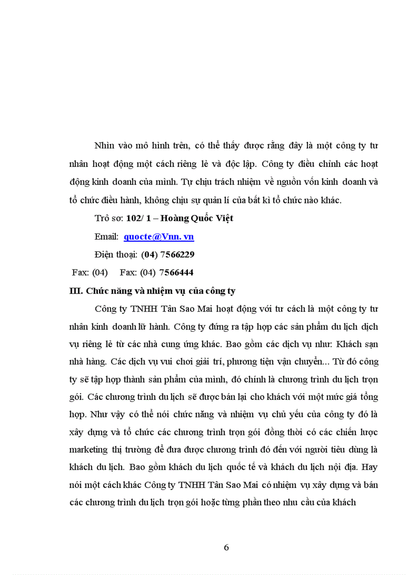 image for page Công ty TNHH Tân Sao Mai