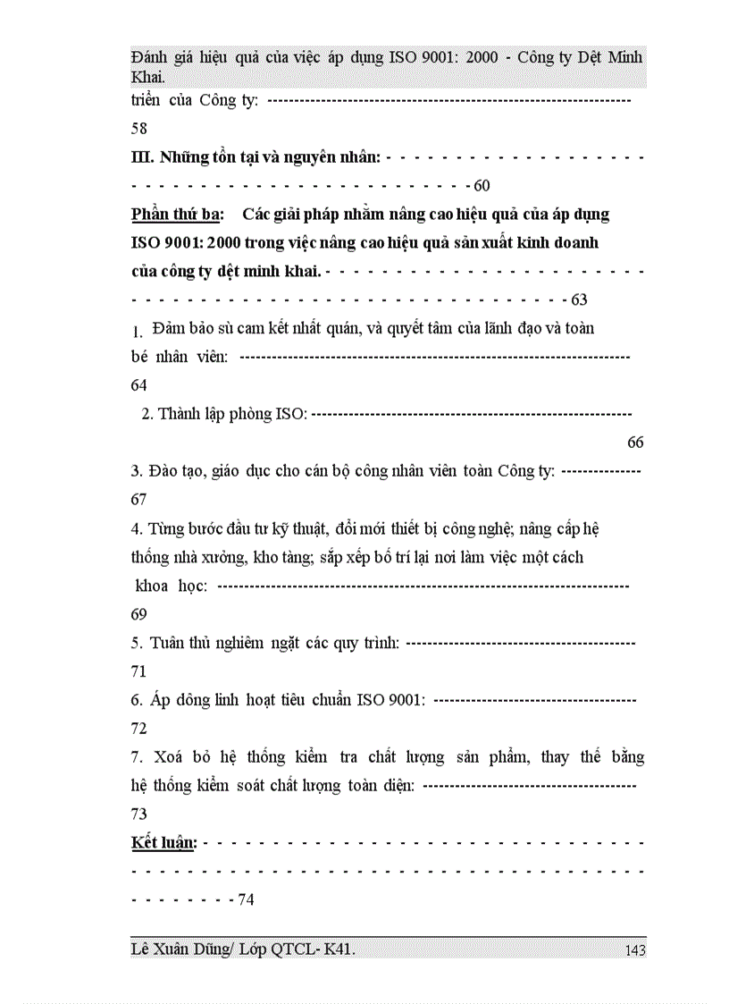 image for page Đánh giá hiệu quả của việc áp dụng ISO 9001:2000 tại Công ty Dệt Minh Khai