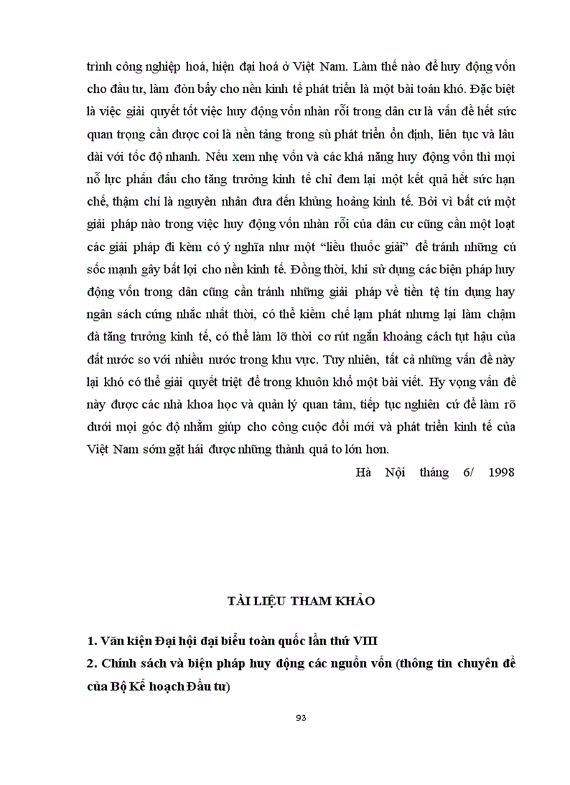 image for page Một số giải pháp nhằm huy động nguồn vốn trong dân phục vụ tăng trưởng và phát triển kinh tế xã hội