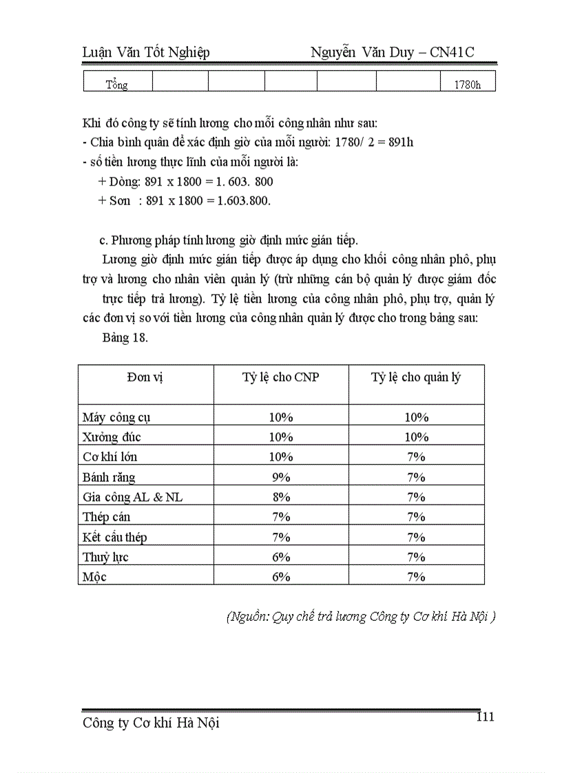 image for page Một số biện pháp cơ bản nhằm củng cố và hoàn thiện hình thức tiền lương theo giờ định mức ở Công ty Cơ khí Hà Nội
