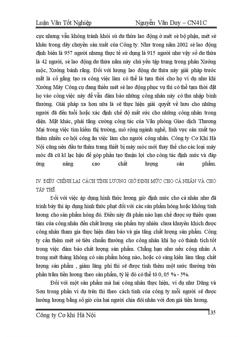 image for page Một số biện pháp cơ bản nhằm củng cố và hoàn thiện hình thức tiền lương theo giờ định mức ở Công ty Cơ khí Hà Nội