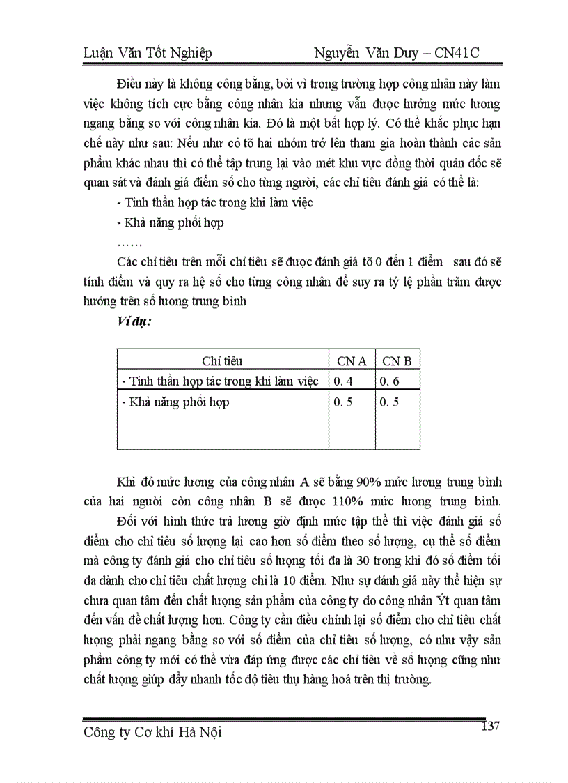 image for page Một số biện pháp cơ bản nhằm củng cố và hoàn thiện hình thức tiền lương theo giờ định mức ở Công ty Cơ khí Hà Nội