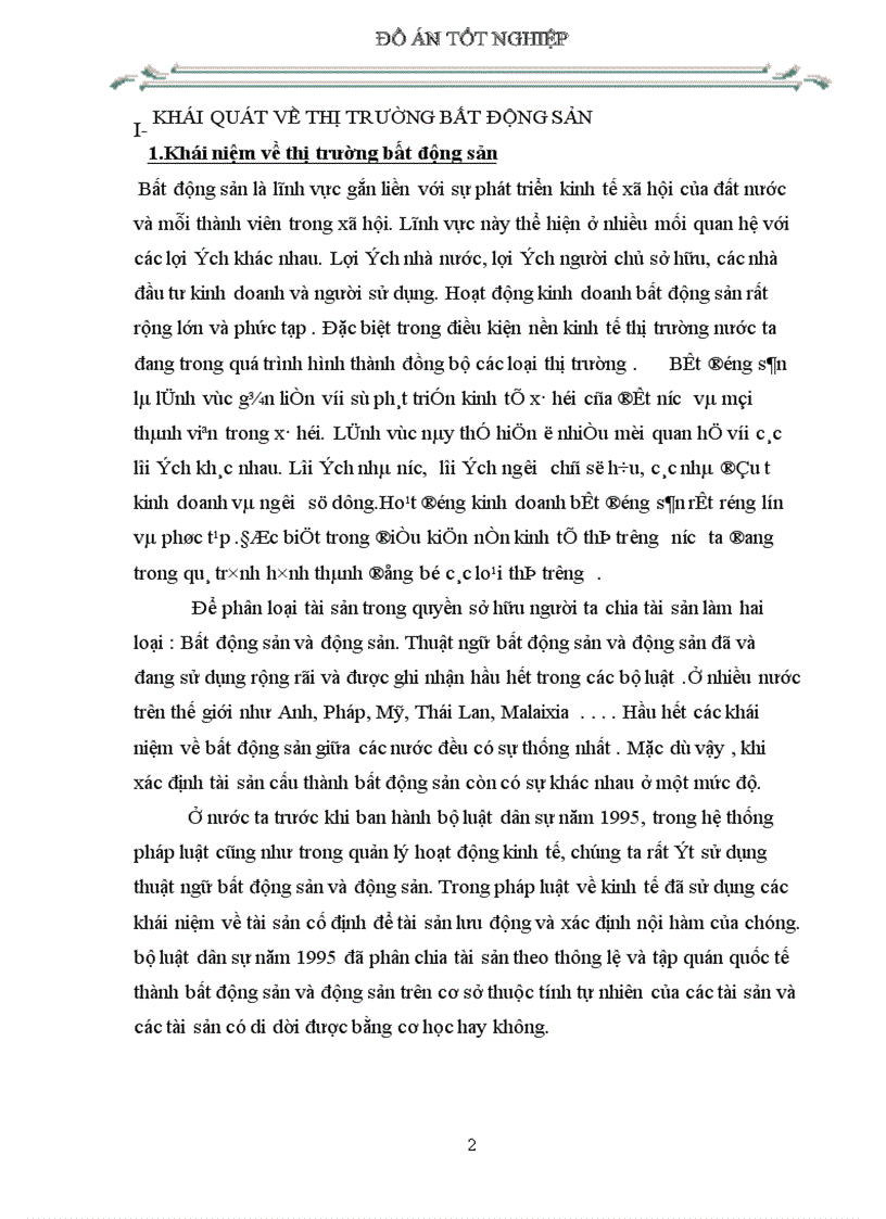 image for page Thị trường bất động sản và thị trường nhà đất