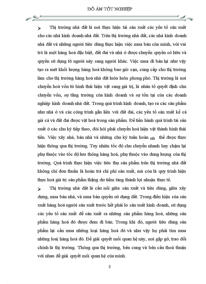 image for page Thị trường bất động sản và thị trường nhà đất