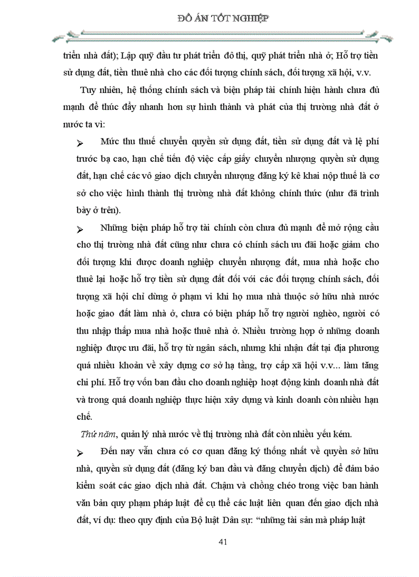 image for page Thị trường bất động sản và thị trường nhà đất