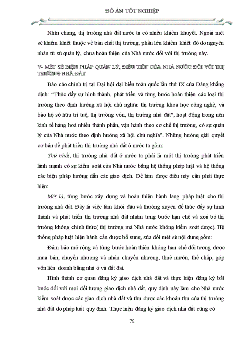 image for page Thị trường bất động sản và thị trường nhà đất