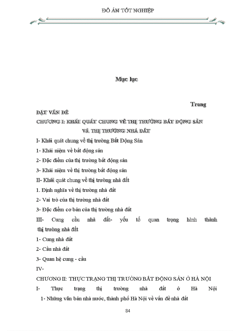 image for page Thị trường bất động sản và thị trường nhà đất