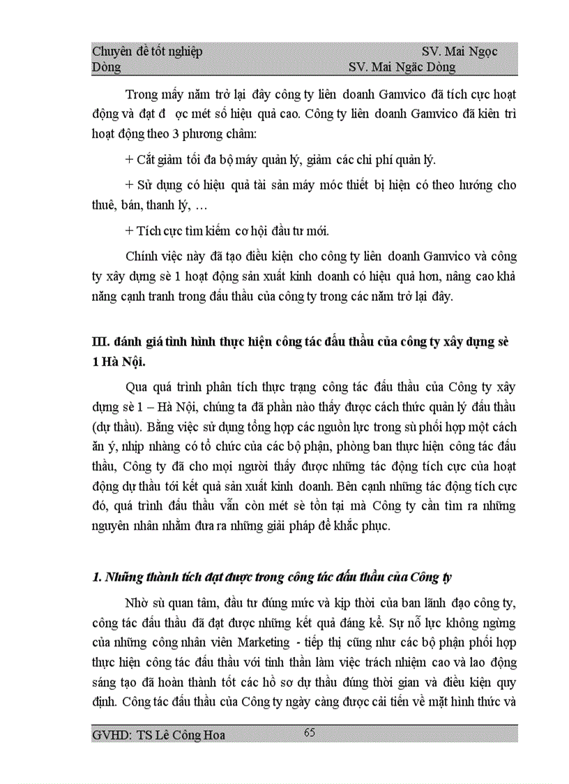 image for page Tăng cường quản lý đấu thầu tại Công ty xây dựng số 1