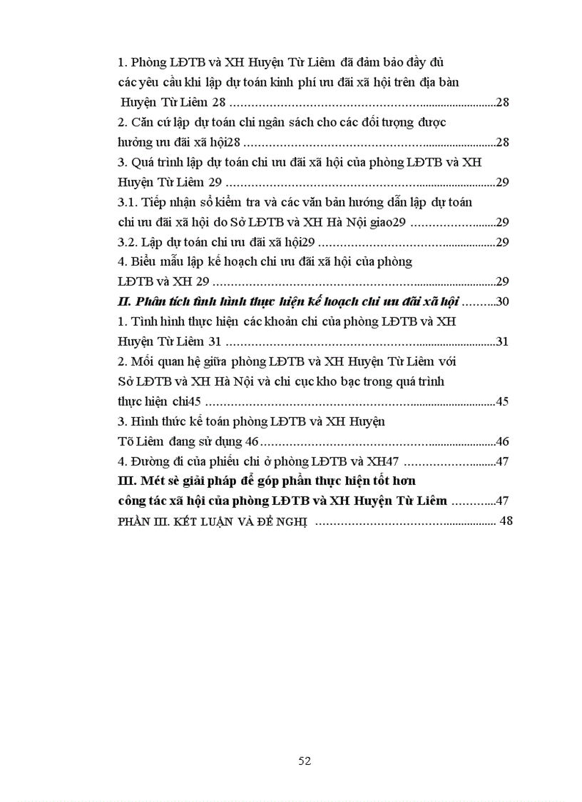 image for page Phân tích công tác quản lý chi Ngân sách cho đối tượng chính sách xã hội và bảo trợ xã hội của Phòng LĐTB và XH Huyện Từ Liêm