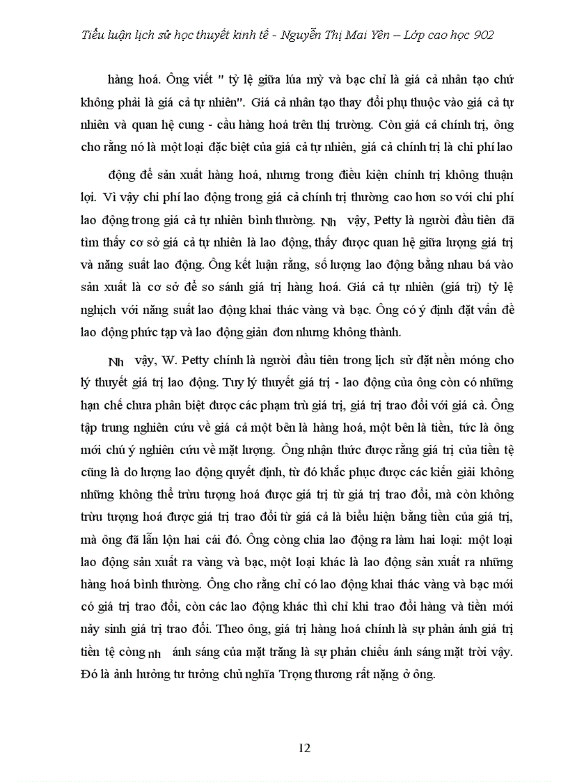 image for page Lý luận Học thuyết Giá trị lao động của trường phái cổ điển Anh và những đóng góp to lớn mang tính cách mạng của C. Mác vào học thuyết này.