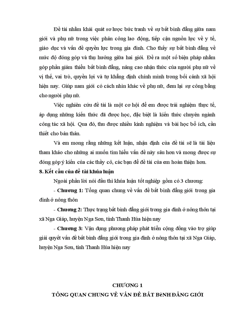 image for page Vận dụng phương pháp phát triển cộng đồng nhằm làm giảm bất bình đẳng giới trong gia đình ở nông thôn tại xã Nga Giáp, huyện Nga Sơn, tỉnh Thanh Hóa hiện nay