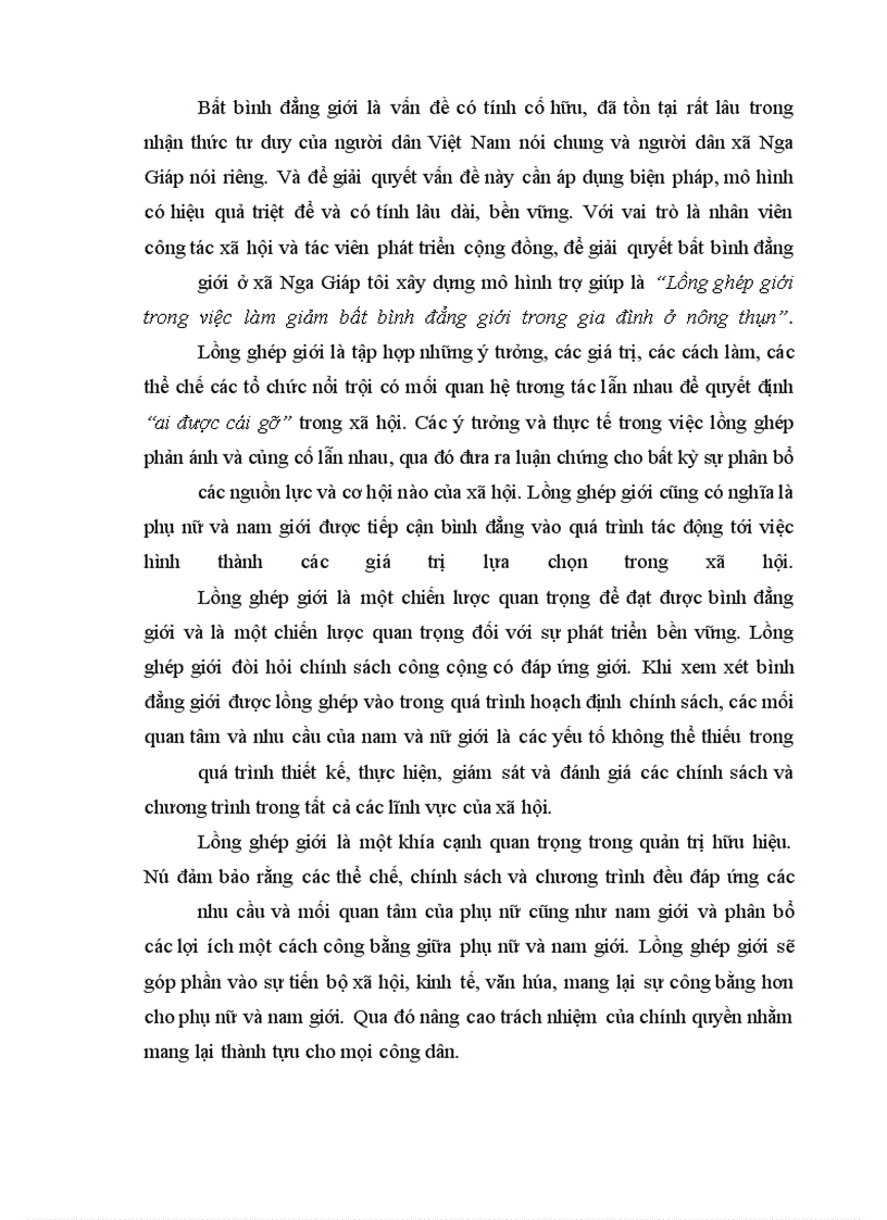 image for page Vận dụng phương pháp phát triển cộng đồng nhằm làm giảm bất bình đẳng giới trong gia đình ở nông thôn tại xã Nga Giáp, huyện Nga Sơn, tỉnh Thanh Hóa hiện nay