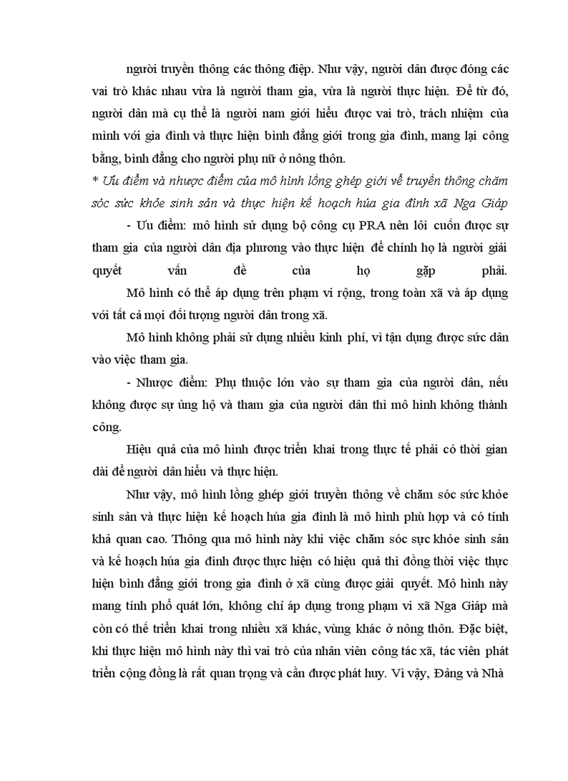 image for page Vận dụng phương pháp phát triển cộng đồng nhằm làm giảm bất bình đẳng giới trong gia đình ở nông thôn tại xã Nga Giáp, huyện Nga Sơn, tỉnh Thanh Hóa hiện nay