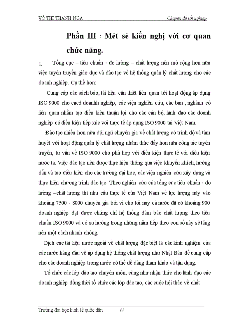 image for page Chuyển đổi hệ thống chất lượng theo tiêu chuẩn ISO 9000 : 1994 sang ISO 9000 : 2000 tại công ty liên doanh thiết bị Viễn thông