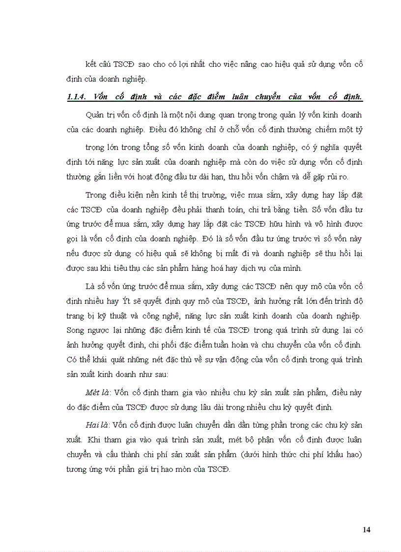 image for page Nâng cao hiệu quả sử dụng vốn cố định ở Công ty Sông Đà 9