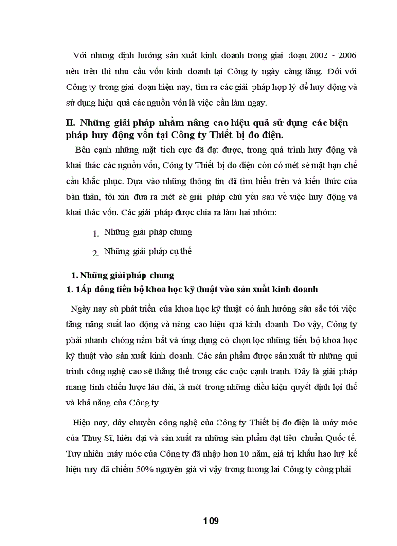 image for page Các biện pháp huy động vốn tại Công ty thiết bị đo điện