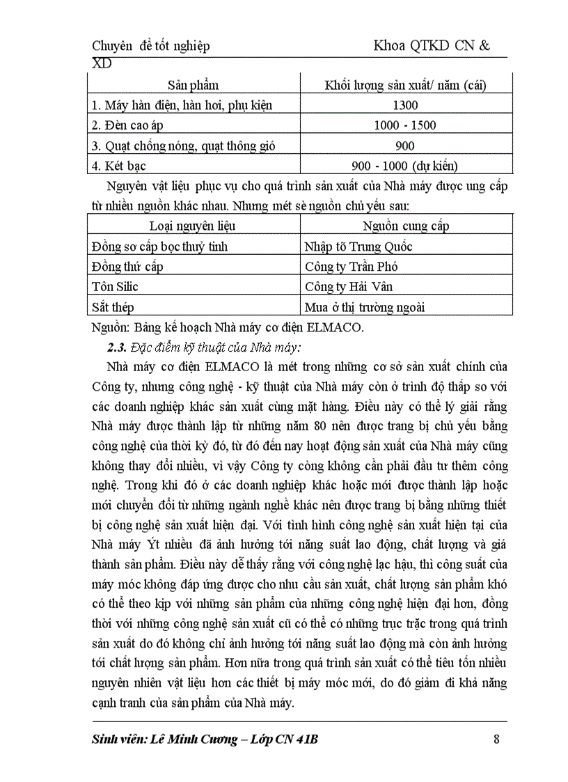 image for page Giải pháp đẩy nhanh quá trình cổ phần hoá ở Nhà máy cơ điện ELMACO Nội dung của chuyên đề gồm 3 phần chính