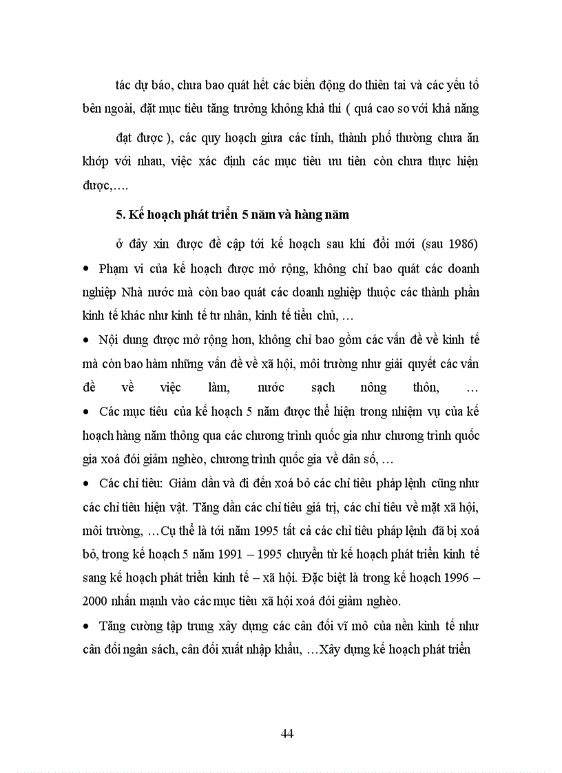 image for page Kế hoạch hoá nói chung ở Việt Nam – giải pháp và kiến nghị