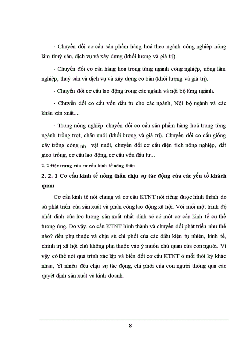 image for page Thực trạng và một số giải pháp nhằm chuyển đổi cơ cấu kinh tế nông thôn ở xã Liệp Tuyết – Quốc Oai – Hà Tây
