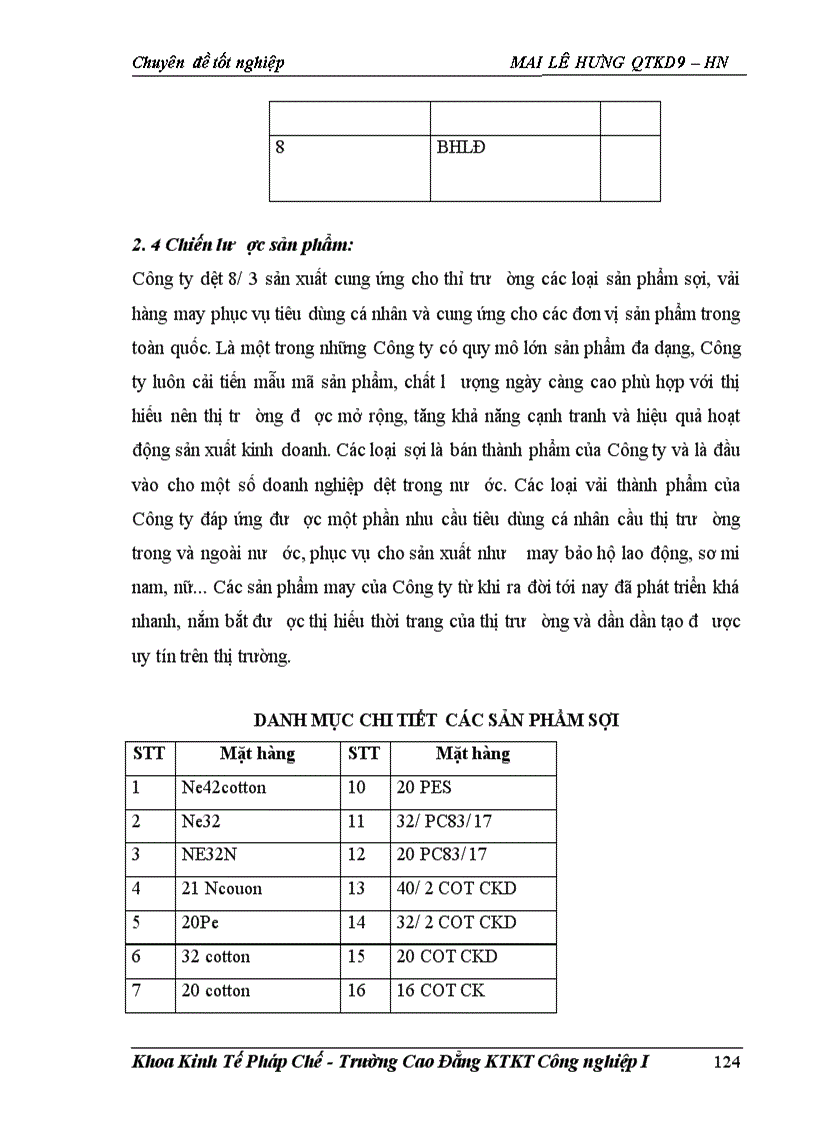 image for page Một số giải pháp nhằm nâng cao khả năng cạnh tranh ở Cụng ty Dệt 8