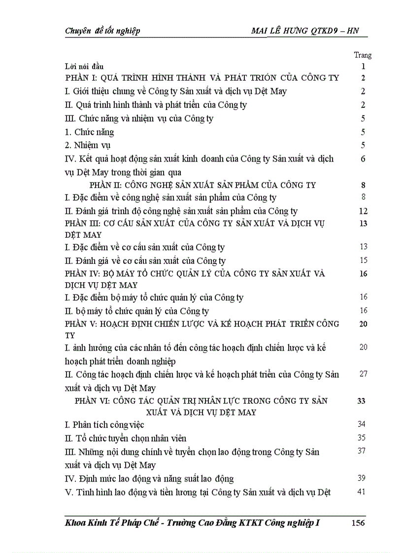 image for page Một số giải pháp nhằm nâng cao khả năng cạnh tranh ở Cụng ty Dệt 8