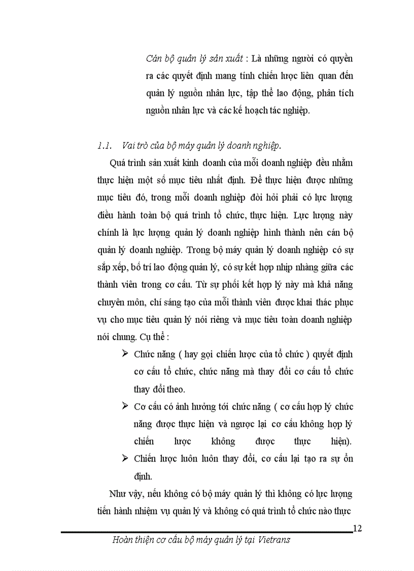 image for page Hoàn thiện cơ cấu bộ máy quản lý tại công ty giao nhận kho vận ngoại thương