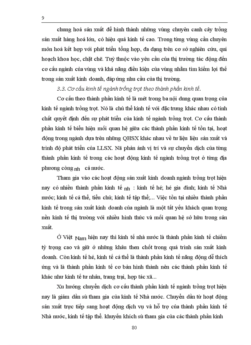 image for page Thực trạng và giải pháp chuyển dịch cơ cấu kinh tế ngành trồng trọt tỉnh Vĩnh Phúc đến năm 2010