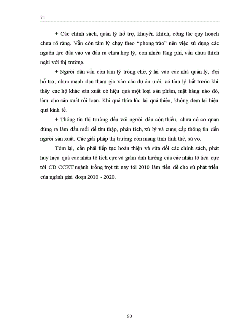 image for page Thực trạng và giải pháp chuyển dịch cơ cấu kinh tế ngành trồng trọt tỉnh Vĩnh Phúc đến năm 2010