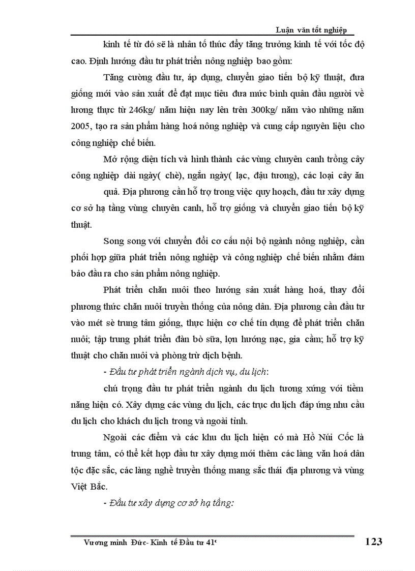 image for page Định hướng và một số giải pháp chủ yếu nhằm tăng cường thu hút vốn đầu tư trên địa bàn tỉnh Thái nguyên giai đoạn 2005-2010