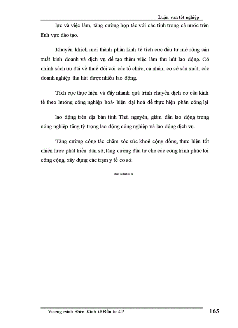 image for page Định hướng và một số giải pháp chủ yếu nhằm tăng cường thu hút vốn đầu tư trên địa bàn tỉnh Thái nguyên giai đoạn 2005-2010